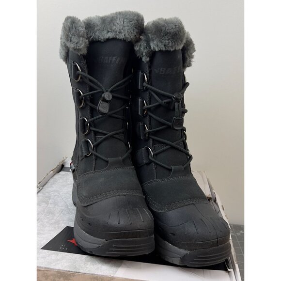 Baffin Women's Chloe Waterproof Insulated Boots Sz. 8 Black New Tundra Rated - Picture 1 of 8